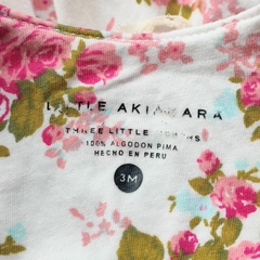 VESTIDO - LITTLE AKIABARA - TALLE 3 MESES - FLORES en internet