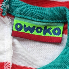 ENTERITO - OWOKO - TALLE RN - RAYAS CON GUSANO VERDE MC - PilchaGo