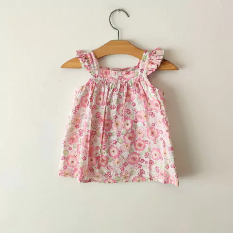 BLUSA - BABYCOTTONS - TALLE 18 MESES - FLOREADO - PilchaGo
