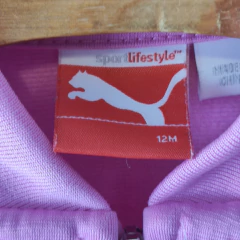 CAMPERA LIVIANA - PUMA - TALLE 12 MESES - ROSA - tienda online