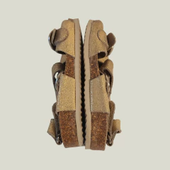 SANDALIAS - ZARA - TALLE AR 20 - DORADO - comprar online