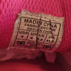 ZAPATILLAS - DC- TALLE AR 19,5 - CUADROS CON ROSA - PilchaGo