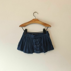 POLLERA - TOMMY HILFIGER - TALLE 6 A 9 MESES - JEAN CON MOÑOS en internet
