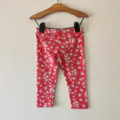 LEGGING - CHEEKY - TALLE 3 AÑOS - ROJO MOTIVO FLORES - comprar online