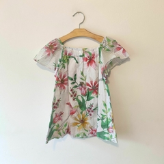 VESTIDO - GAP - TALLE 2 AÑOS - RAYAS Y FLORES - comprar online