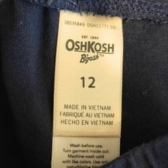CALZA - OSHKOSH - TALLE 12 - AZUL CON MOTIVOS DORADOS - comprar online