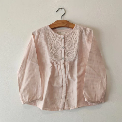 BLUSA - ZARA - TALLE 3 A 4 AÑOS - ROSA - comprar online