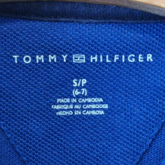 CHOMBA - TOMMY HILFIGER - TALLE 6 A 7 AÑOS - AZUL - PilchaGo