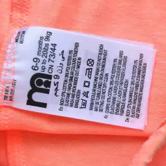 LEGGING - MOTHERCARE - TALLE 6 A 9 MESES - NARANJA - PilchaGo
