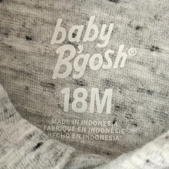 BODY CHOMBA - OSHKOSH - TALLE 18 MESES - GRIS - PilchaGo
