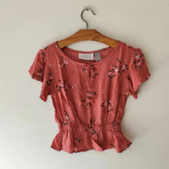BLUSA - PLACE - TALLE 4 AÑOS - ROSA FLOREADO - comprar online