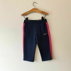 PANTALON - NIKE - TALLE 2 AÑOS - JOGGING AZUL CON FUCSIA