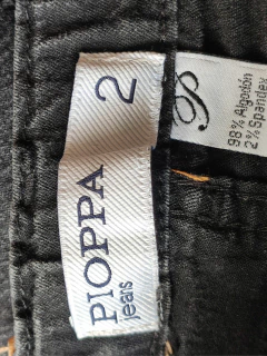 PANTALÓN JEAN - PIOPPA - TALLE 2 AÑOS - NEGRO - tienda online