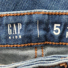 PANTALÓN JEAN - GAP - TALLE 5 AÑOS - AZUL - PilchaGo