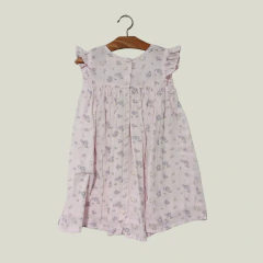 VESTIDO - INFANTIL - TALLE 2 AÑOS - ROSA MOTIVO FLORES - comprar online
