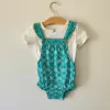 CONJUNTO - CARTER´S - TALLE 18 MESES - SET X2 PIEZAS (REMERA Y ENTERITO VERDE)