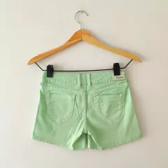 SHORT - PEPE JEANS - TALLE 10 AÑOS - JEAN VERDE - PilchaGo