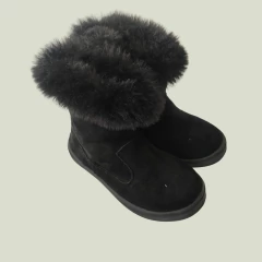 BOTAS - MIMO - TALLE AR 25 - GAMUZA NEGRO en internet