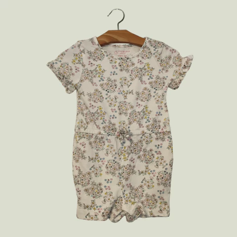 ENTERITO - PRIMARK - TALLE 9 A 12 MESES - BLANCO MOTIVO FLORES - comprar online