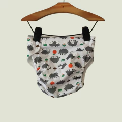 PAÑAL DE TELA REUTILIZABLE - LANGSPRIT - TALLE 3 A 10 KG - BLANCO MOTIVO VARIOS en internet