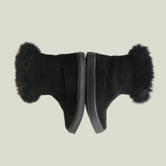 BOTAS - MIMO - TALLE AR 25 - GAMUZA NEGRO