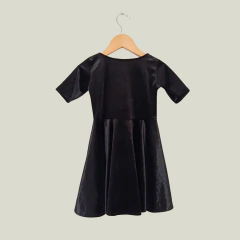 VESTIDO - COMPLOT - TALLE 4 AÑOS - TERCIOPELO NEGRO - comprar online