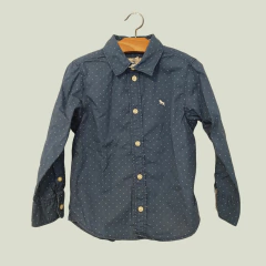 CAMISA - H&M - TALLE 2 A 3 AÑOS - A LUNARES AZUL - comprar online