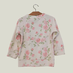 BUZO - MIMO - TALLE 2 AÑOS - PLUSH BLANCO MOTIVO FLORES en internet