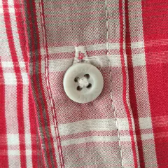 CAMISA - DKNY - TALLE 18 MESES - CUADROS ROJO ML - comprar online