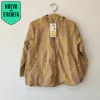 CAMPERA LIVIANA - MINI POU - TALLE 3 AÑOS - MARRÓN MOTIVO VARIOS