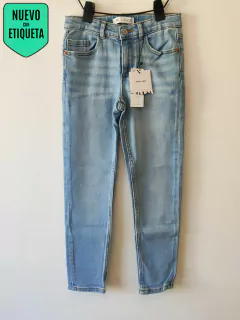 PANTALÓN JEAN - ZARA - TALLE 8 AÑOS - AZUL