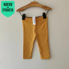 LEGGING - OLD NAVY - TALLE 6 A 12 MESES - MOSTAZA