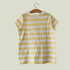 REMERA - POLO RALPH LAUREN - TALLE 7 AÑOS - A RAYAS BLANCO Y AMARILLO en internet