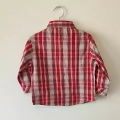 CAMISA - DKNY - TALLE 18 MESES - CUADROS ROJO ML en internet