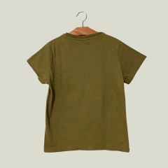REMERA - GRISINO - TALLE 5 AÑOS - VERDE MOTIVO BATERIA - comprar online