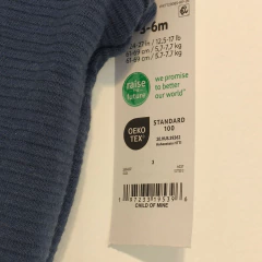 CONJUNTO - CARTER'S - TALLE 3 A 6 MESES - SET X2 (MUSCULOSA Y SHORT) AZUL - tienda online