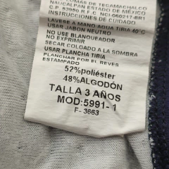 SAQUITO - PEANUTS - TALLE 3 AÑOS - AZUL - tienda online