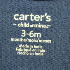 CONJUNTO - CARTER'S - TALLE 3 A 6 MESES - SET X2 (MUSCULOSA Y SHORT) AZUL