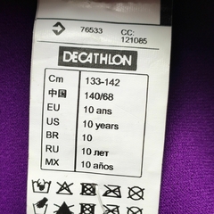 Imagen de REMERA NEOPRENE - TRIBORD - TALLE 10 AÑOS - NEGRO Y VIOLETA