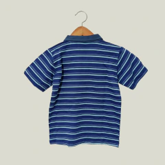 CHOMBA - GUALY - TALLE 8 AÑOS - A RAYAS AZUL - comprar online