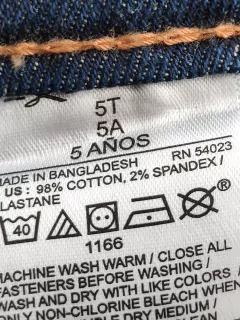 Imagen de PANTALÓN - OLD NAVY - TALLE 5 AÑOS - JEGGING AZUL
