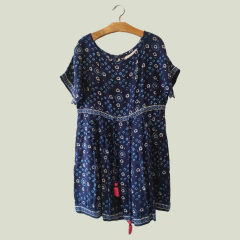 BLUSA - RAPSODIA - TALLE SUGERIDO 10 AÑOS - AZUL MOTIVO VARIOS - comprar online