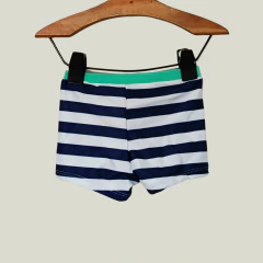 MALLA - CHEEKY - TALLE 9 MESES - A RAYAS BLANCO Y AZUL - PilchaGo