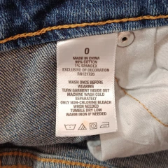 SHORT - AÉROPOSTALE - TALLE XS - JEAN AZUL - tienda online