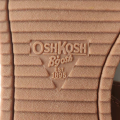 Imagen de SANDALIAS - OSHKOSH - TALLE AR 20 - MARRÓN MOTIVO FLORES