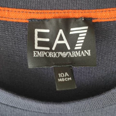 BUZO - ARMANI - TALLE 10 AÑOS - AZUL CON LEYENDA - PilchaGo