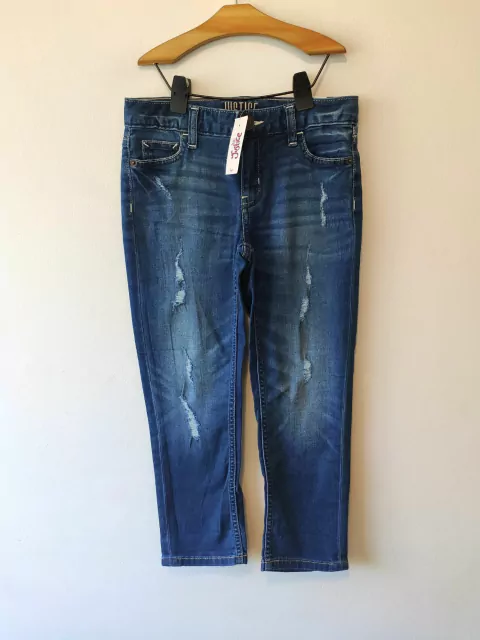 PANTALÓN - JUSTICE - TALLE 12 AÑOS - JEAN AZUL