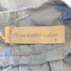 VESTIDO - MI PEQUEÑO LUCAS - TALLE 9 MESES - CELESTE en internet