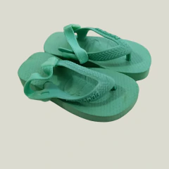 OJOTAS - HAVAIANAS - TALLE AR 20 - VERDE en internet