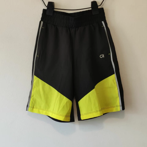 BERMUDA - GAP - TALLE 4 A 5 AÑOS - NEGRO Y AMARILLO - comprar online